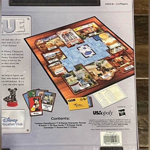 ✨ Rare NEW 2015 CLUE DISNEY VACATION CLUB ✨ - Picture 4 of 5